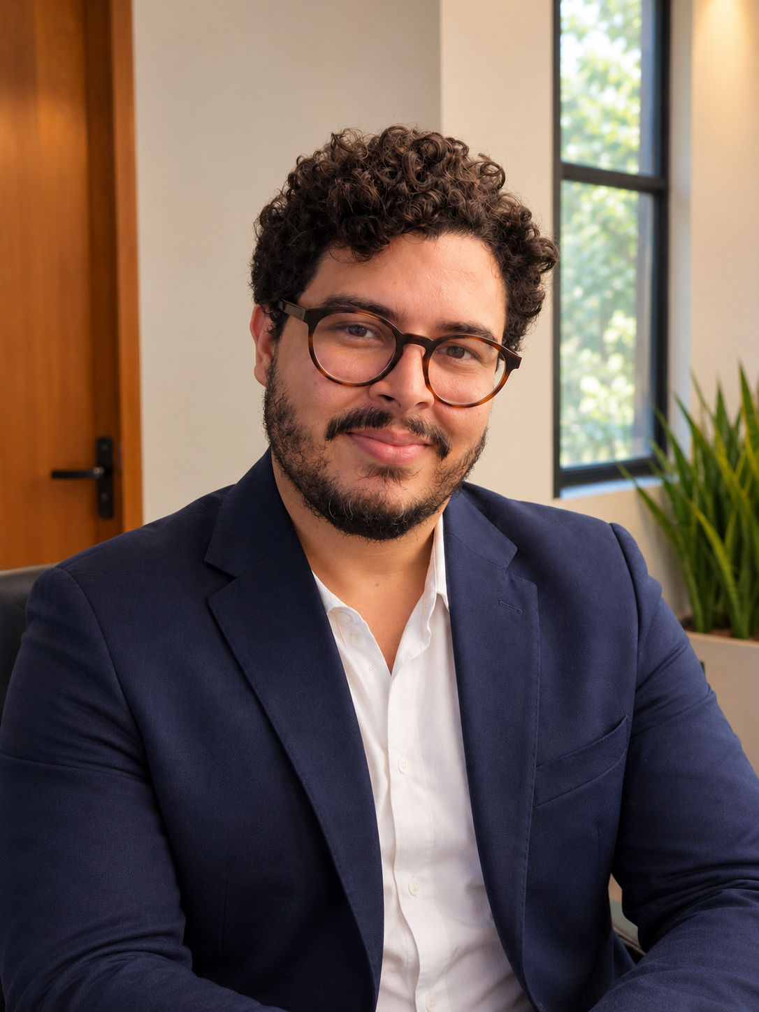 Victor Hugo Barbosa em seu consultório